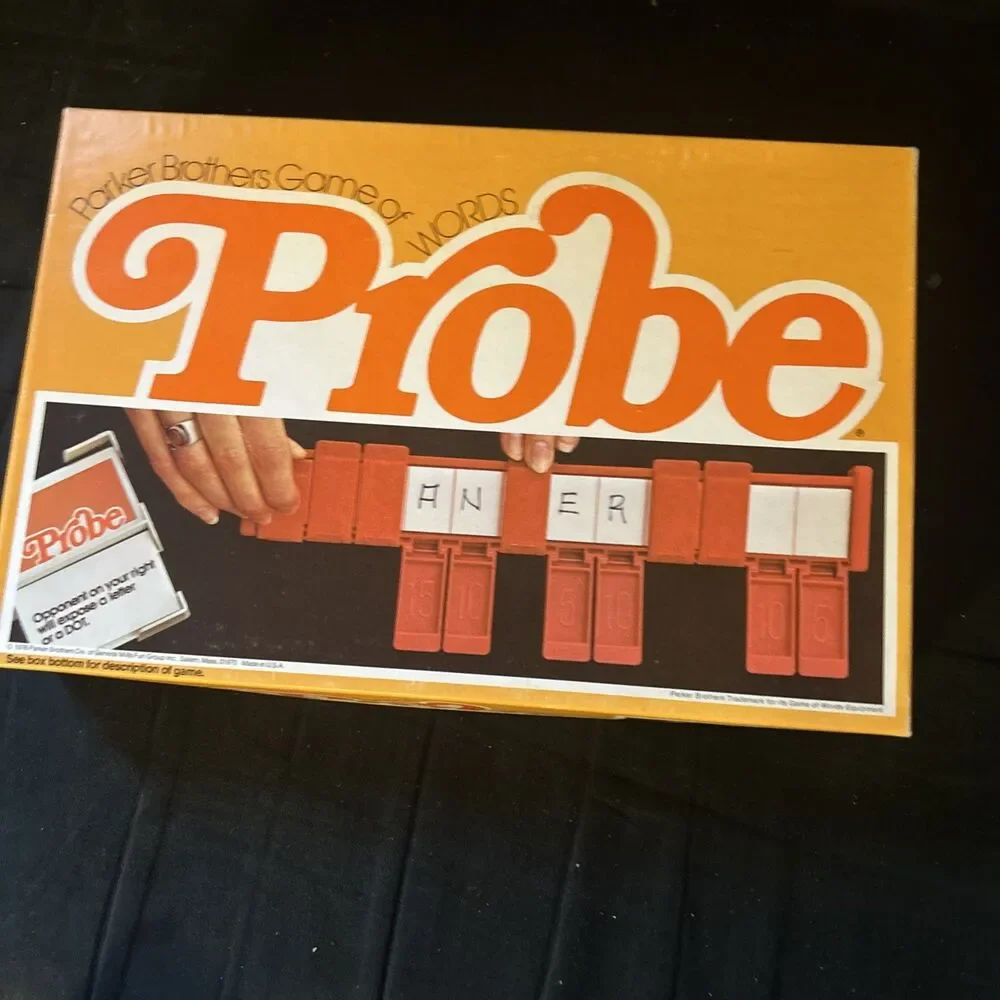 Vintage 1976 Parker Brothers Probe board game - 100% complete